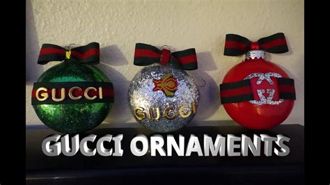 gucci christmas balls